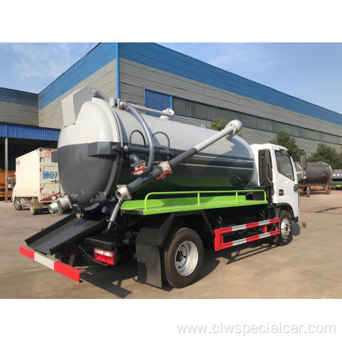 Dongfeng Small vacuum sewage suction tanker truck